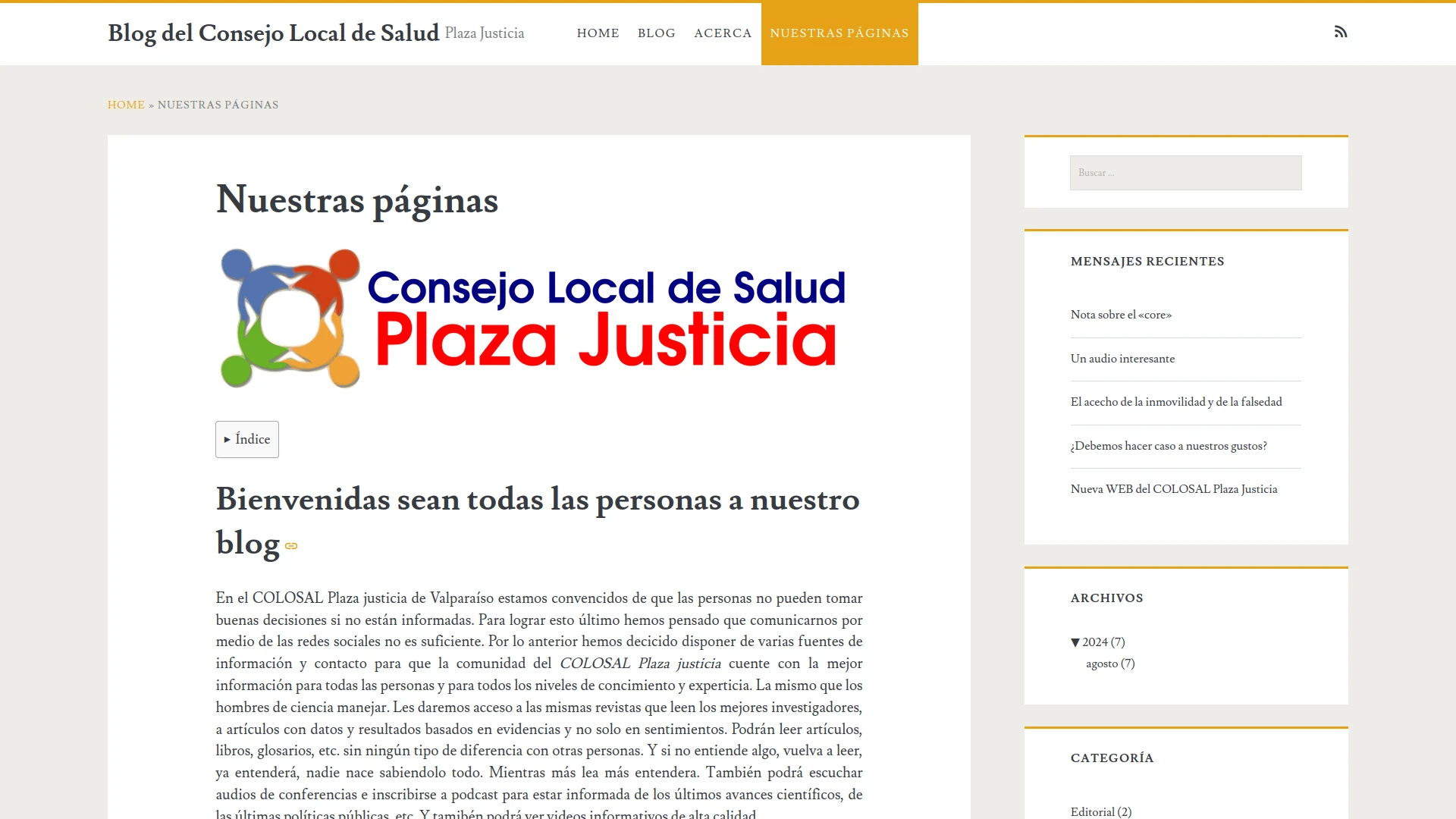 Blog del CODES Plaza Justicia